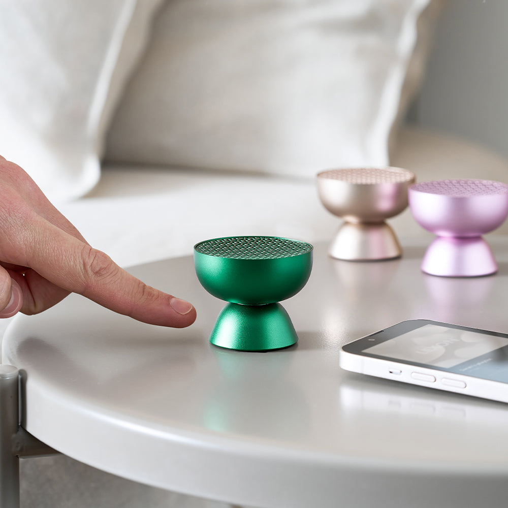 Lexon Tamo Infinitely Pairable Bluetooth Speaker - Green 4