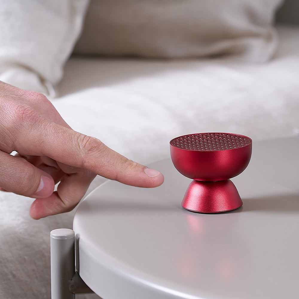Lexon Tamo Infinitely Pairable Bluetooth Speaker - Red 5