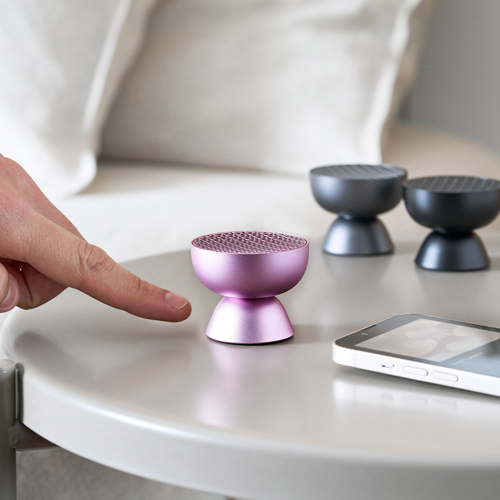 Lexon Tamo Infinitely Pairable Bluetooth Speaker - Pink 5