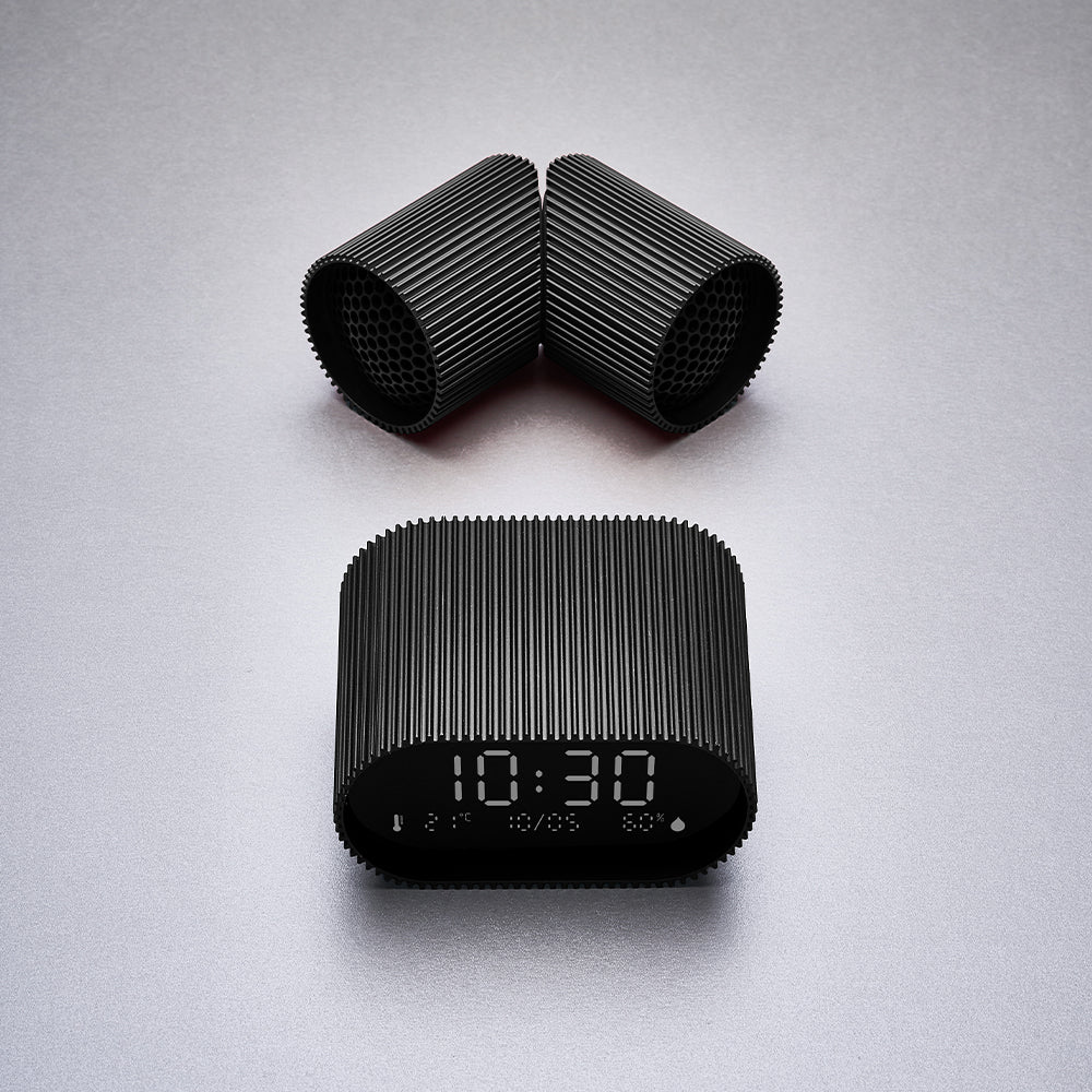Lexon Ray Set Of Magnetic Bluetooth Speakers - Black 6