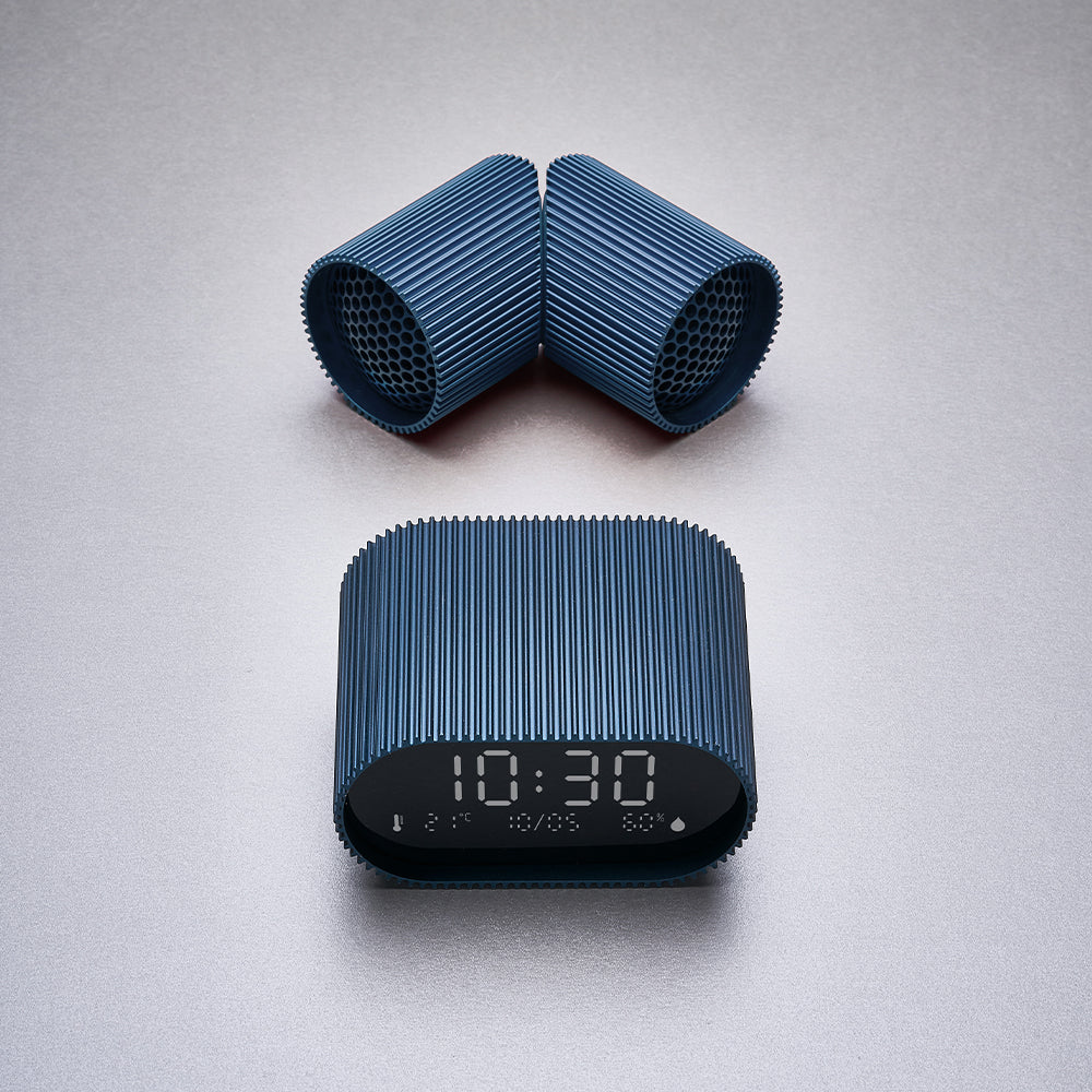Lexon Ray Set Of Magnetic Bluetooth Speakers - Blue 5