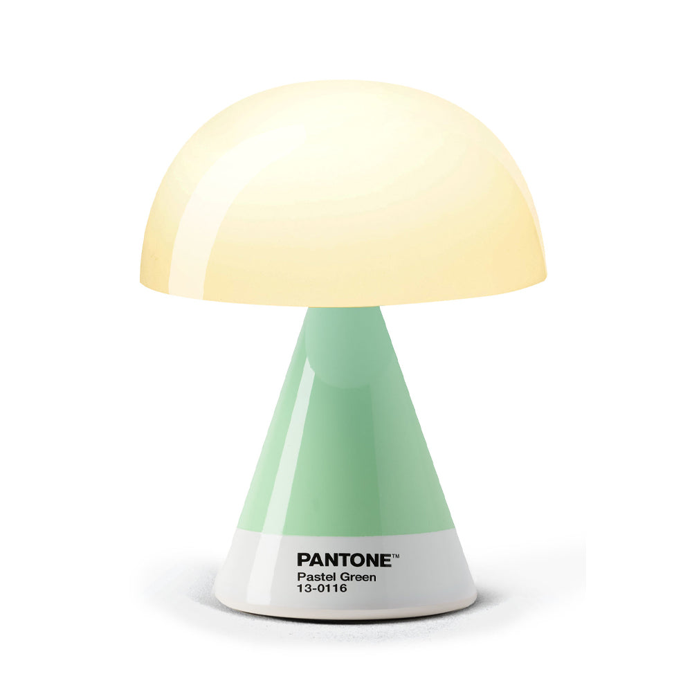 Lexon GIFT Set PANTONE - Includes Mino+ Mini Speaker, Flip Classic Clock, Mina M Lamp, Thykho 3  Speaker - Green 3