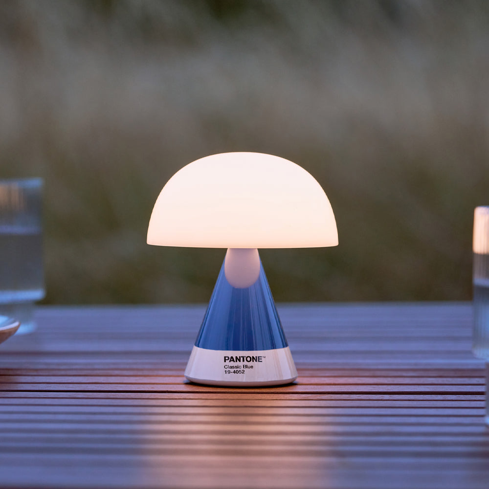 Lexon Mina M Medium Portable Led Lamp PANTONE - Classic Blue 4