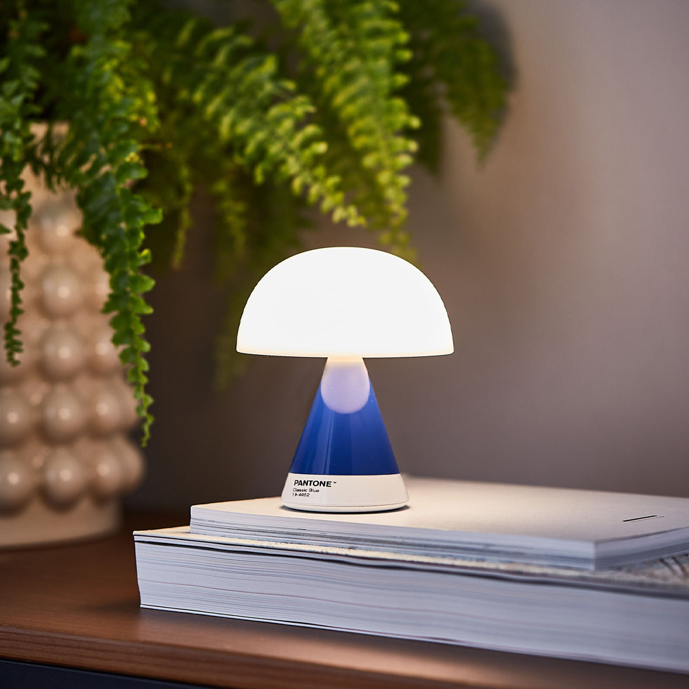 Lexon Mina M Medium Portable Led Lamp PANTONE - Classic Blue 5