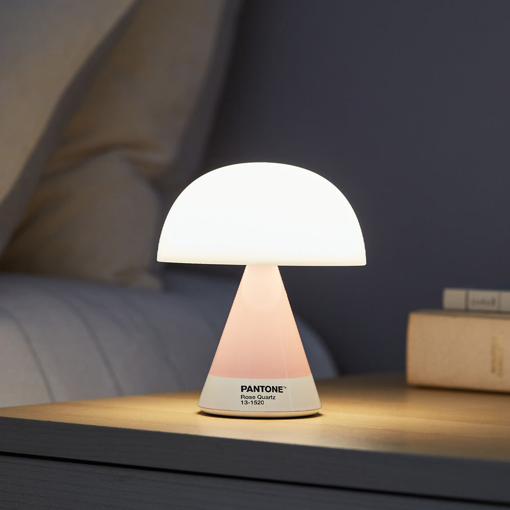 Lexon Mina M Medium Portable Led Lamp PANTONE - Rose Pink