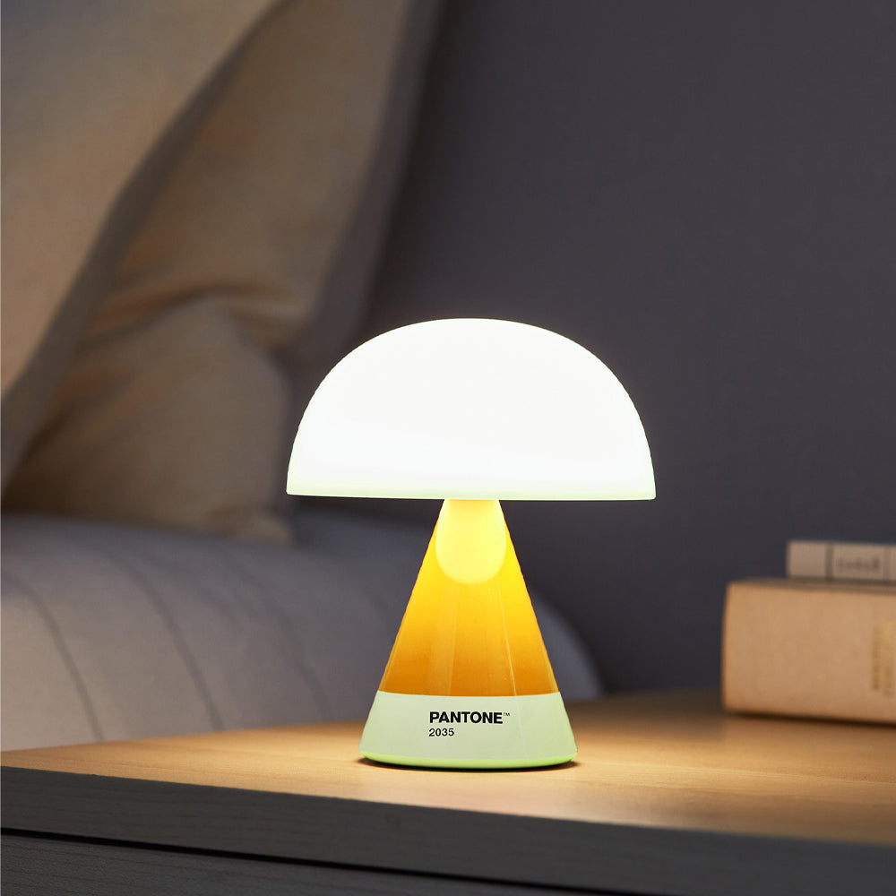 Lexon Mina M Medium Portable Led Lamp PANTONE -Yellow 4