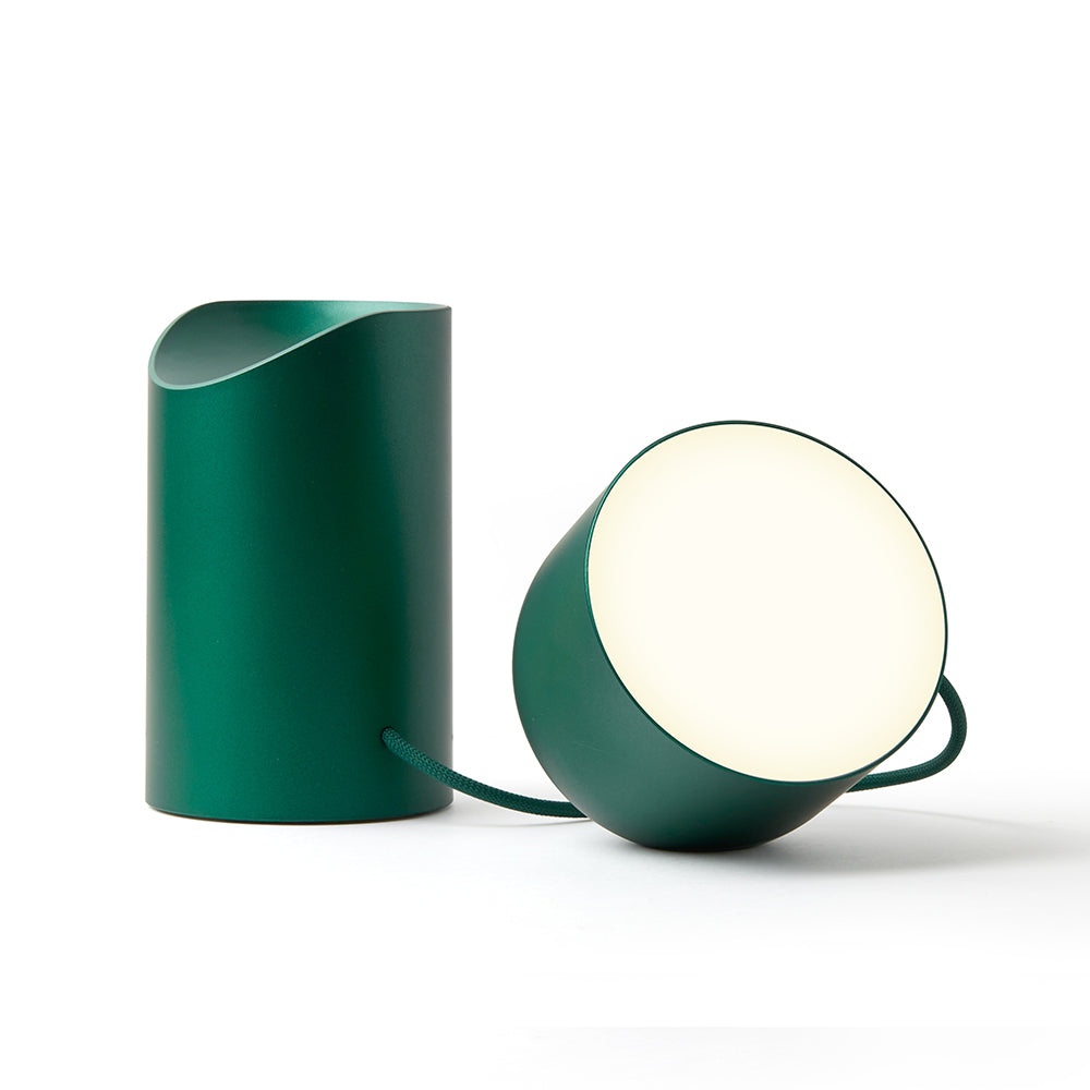 Lexon Orbe Portable Led Lamp With Moving Head - Green 4