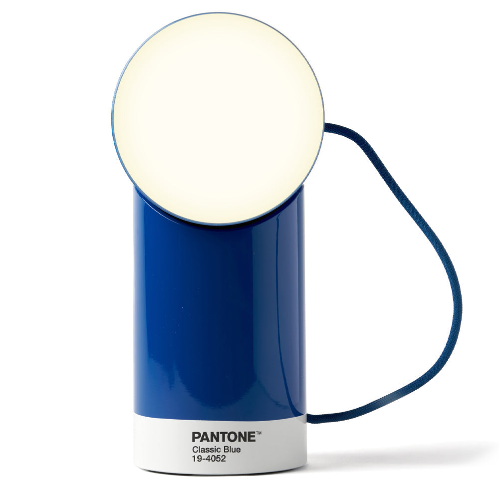 Lexon Orbe Portable Led Lamp With Moving Head PANTONE - Classic Blue 3