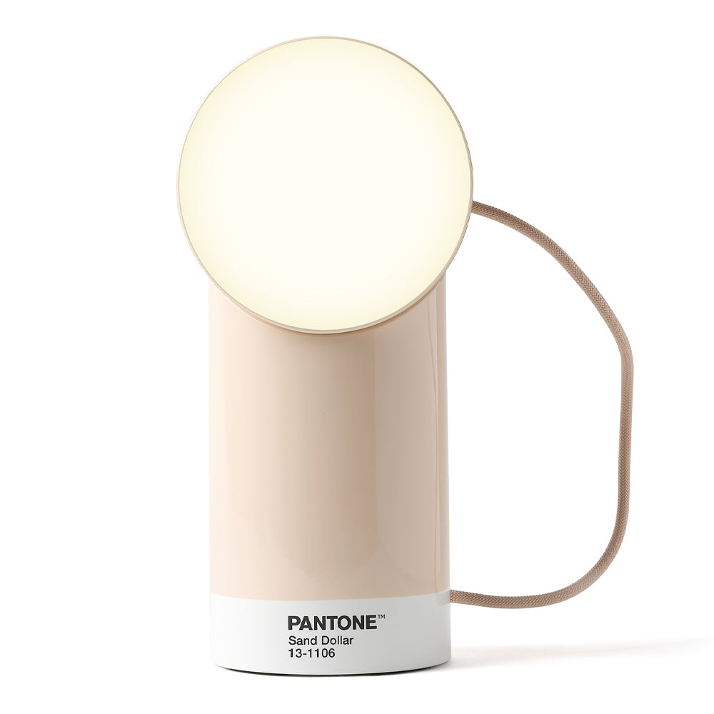 Lexon Orbe Portable Led Lamp With Moving Head PANTONE - Sand 3