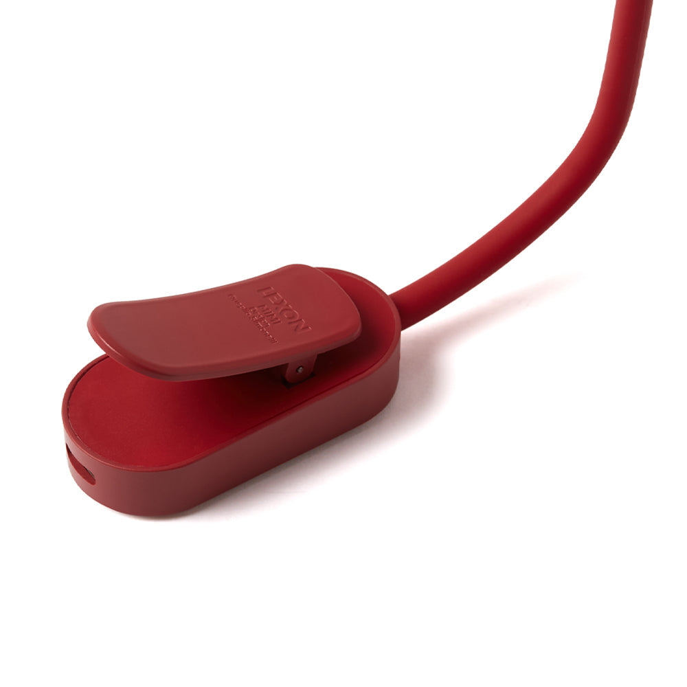 Lexon Mimi Flexible LED Lamp - Dark Red 6