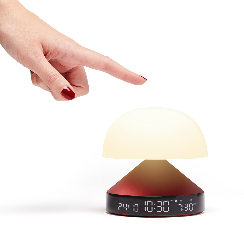 Lexon Mina Sunrise Sunrise Alarm Clock - Red 4