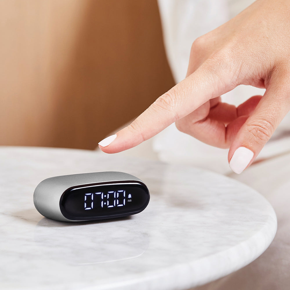 Lexon Minut Mini Alarm Clock - Alu Polish 3