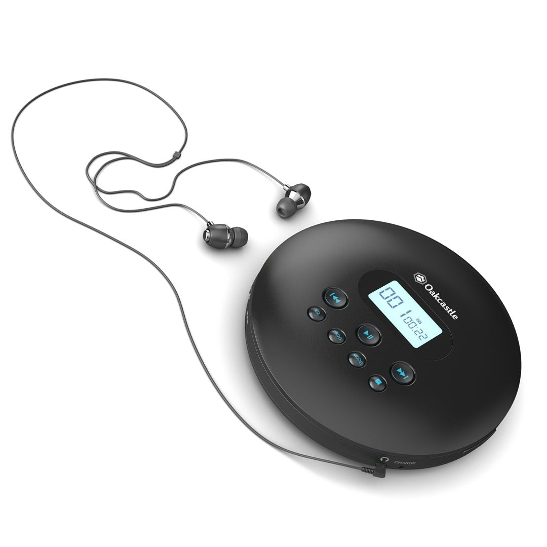 Majority Oakcastle CD100 Bluetooth Portable CD Player - Black 3