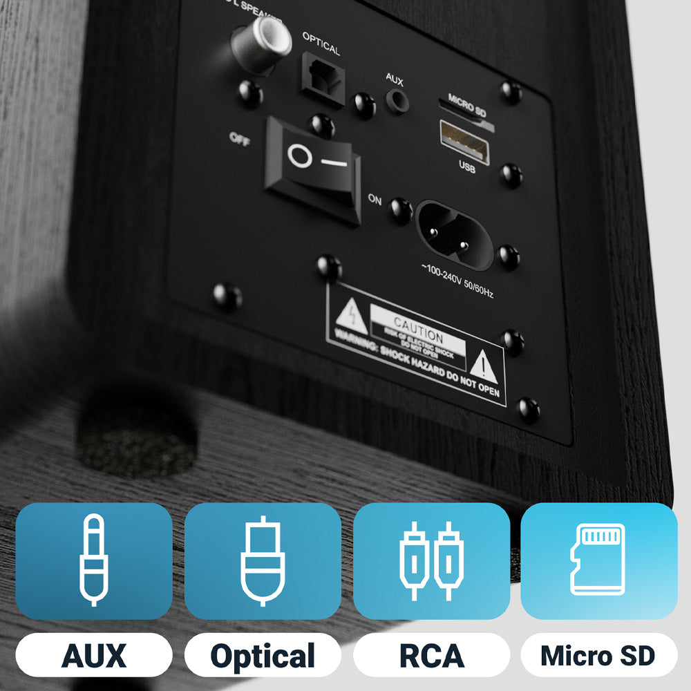 Majority D40X Bookshelf Speakers 3