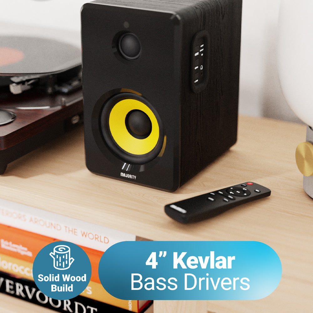 Majority D40X Bookshelf Speakers 4