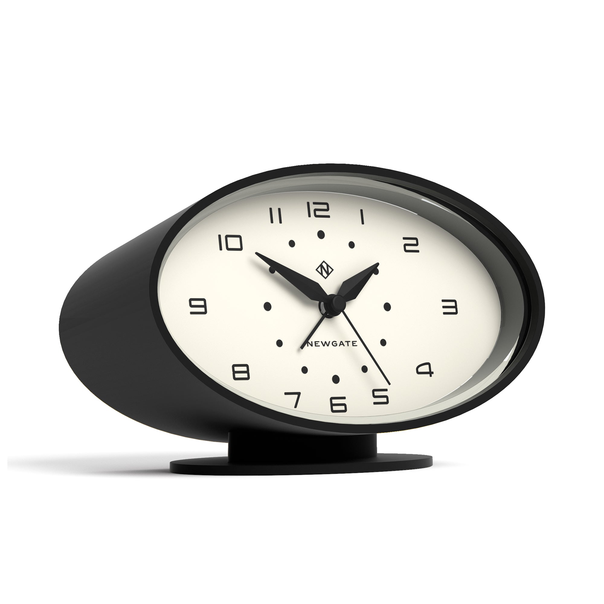 Newgate Ronnie Alarm Clock Black 3