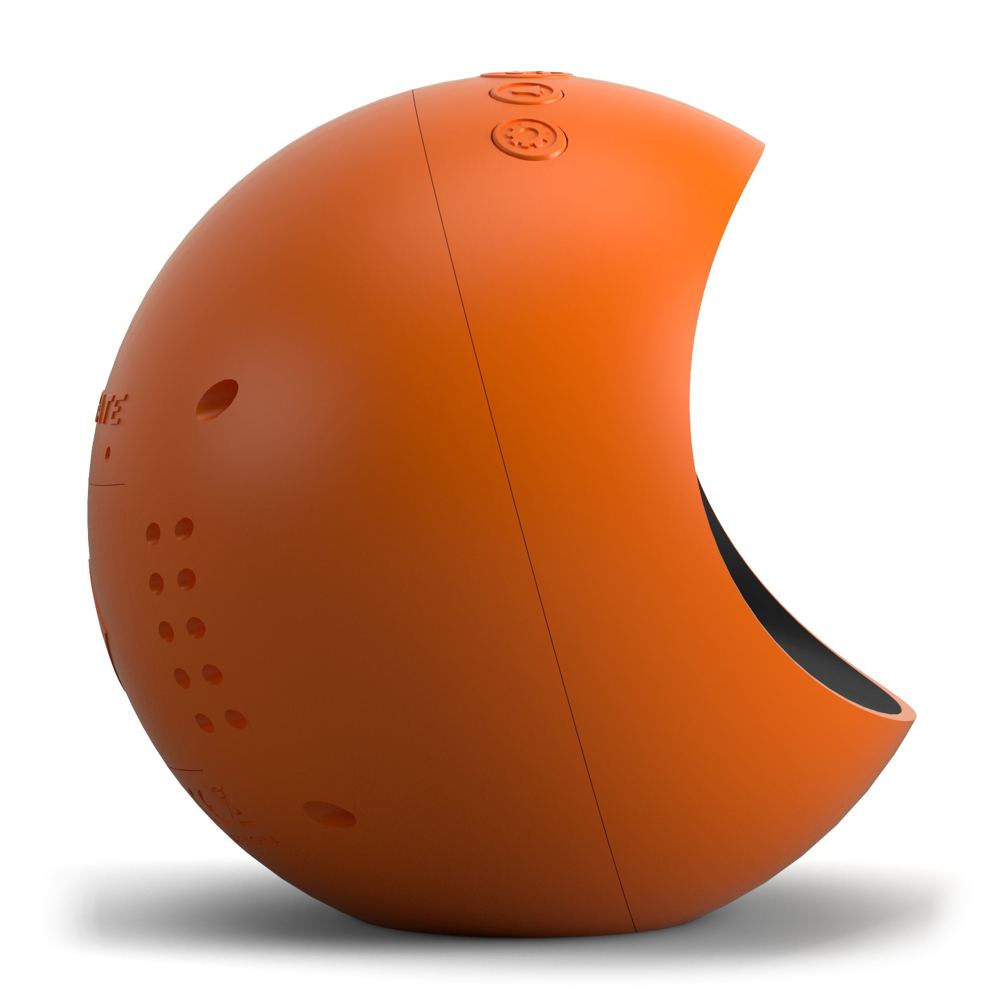 Newgate Centre Of The Earth Lcd Alarm Clock Pumpkin Orange 3