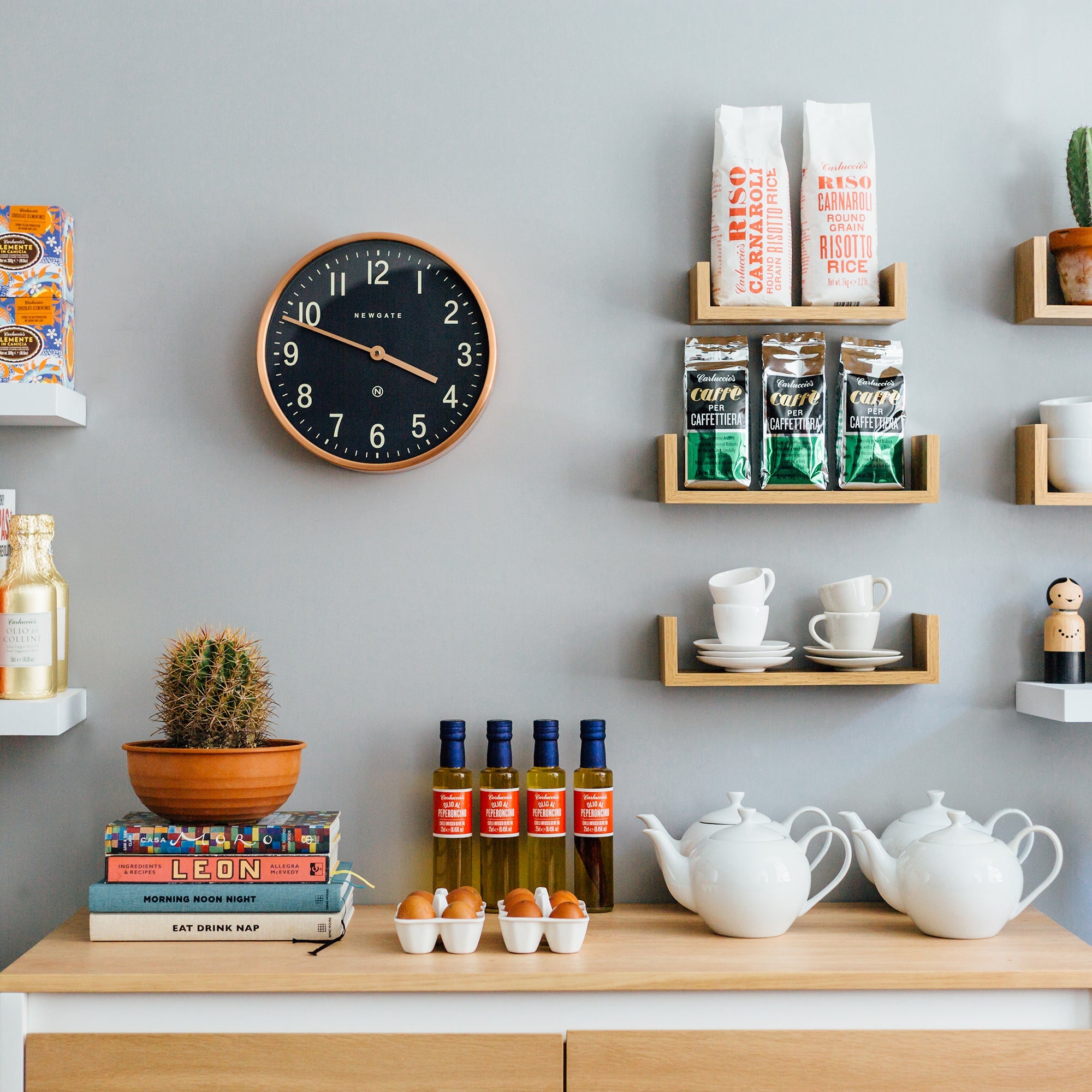 Newgate Master Edwards Clock Radial Copper 3