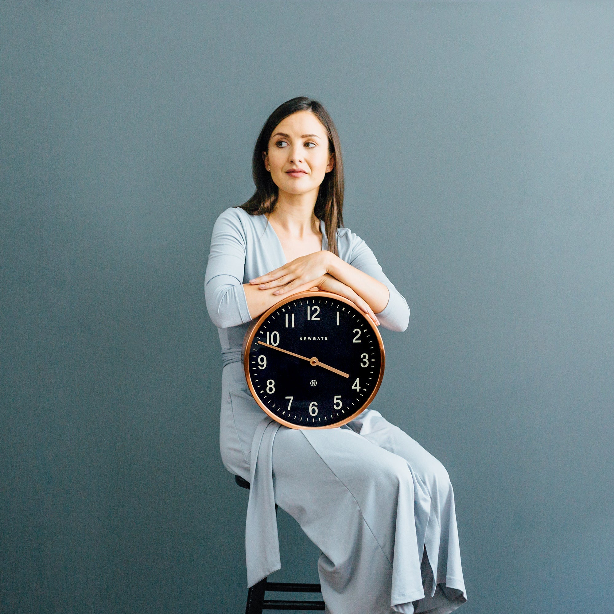 Newgate Master Edwards Clock Radial Copper 4