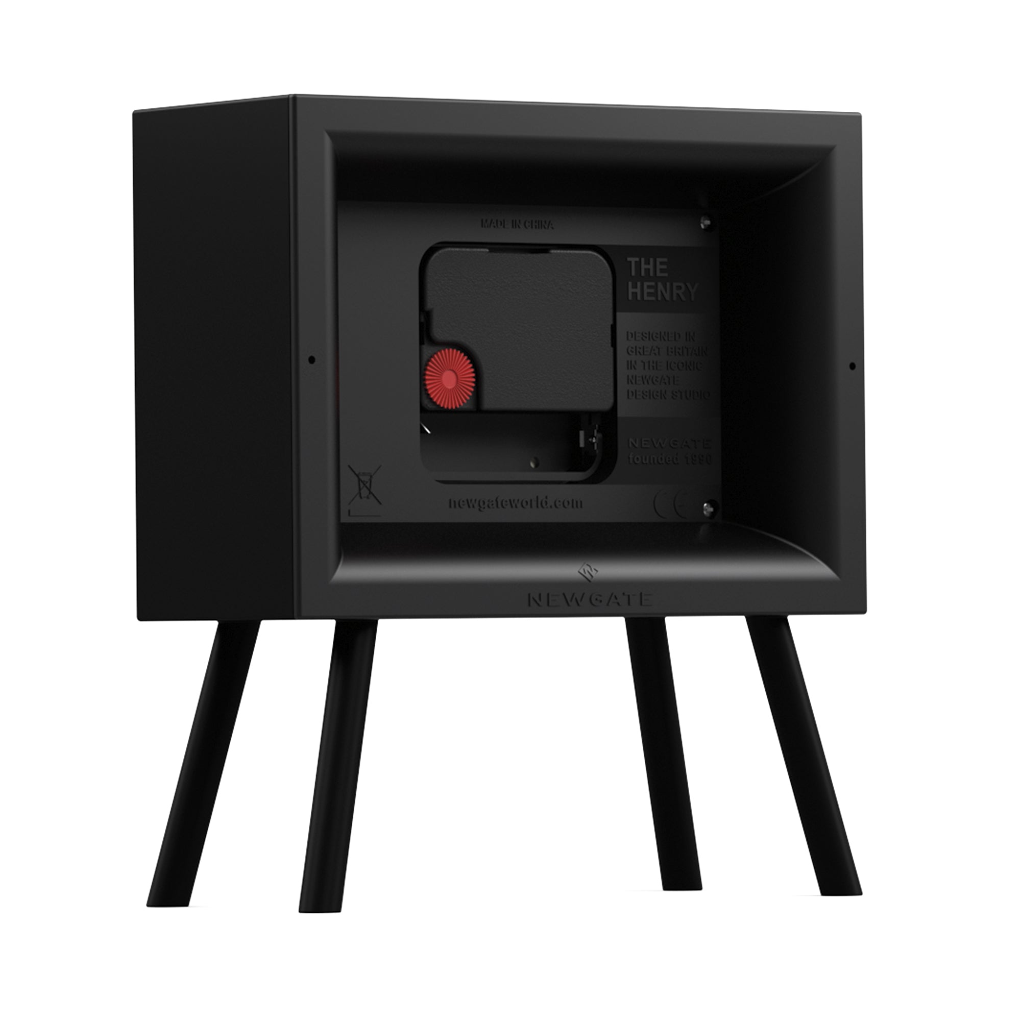 Newgate Henry Mantel Clock Neutral Mono Ii Dial 4