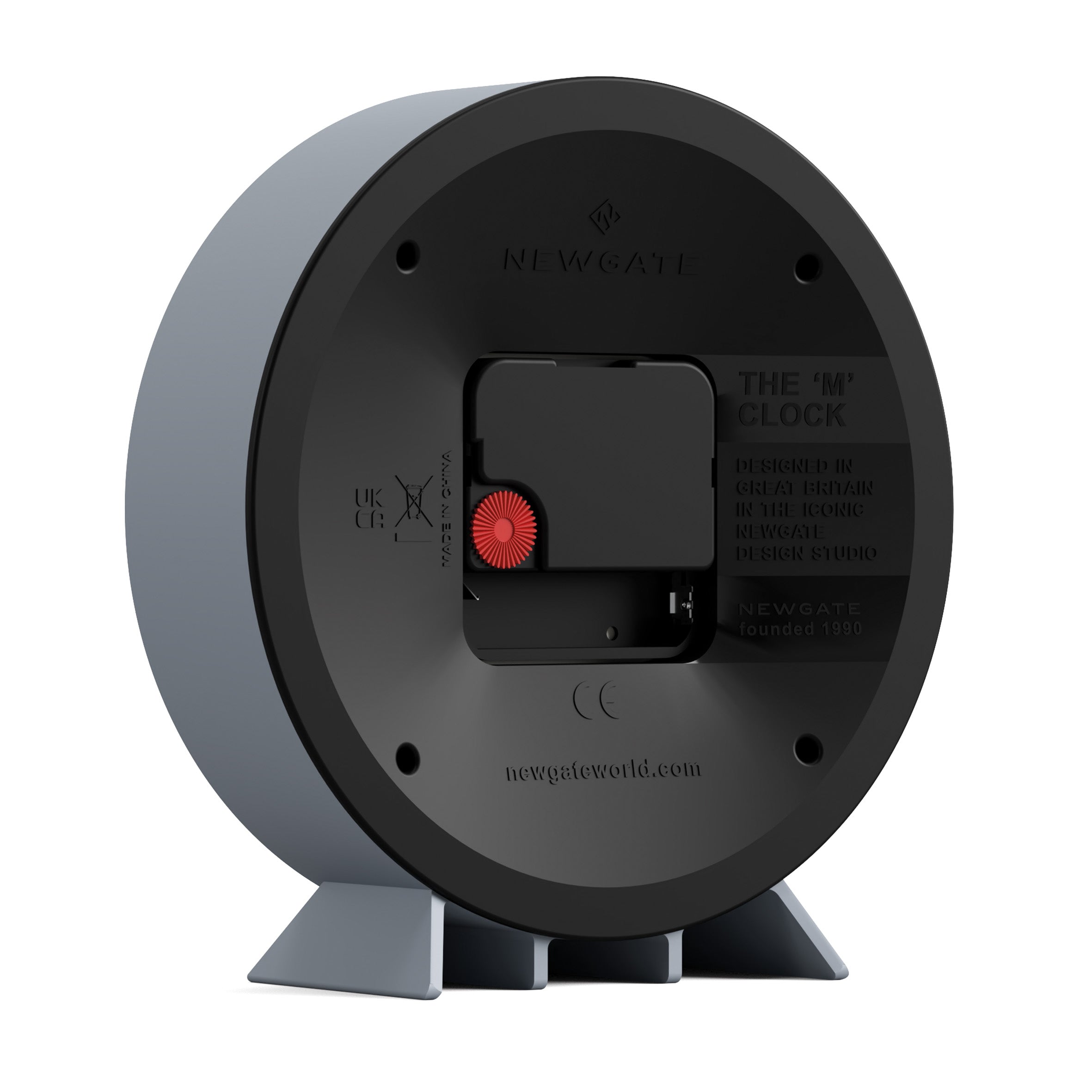 Newgate Theatre Mantel Clock French Navy 6