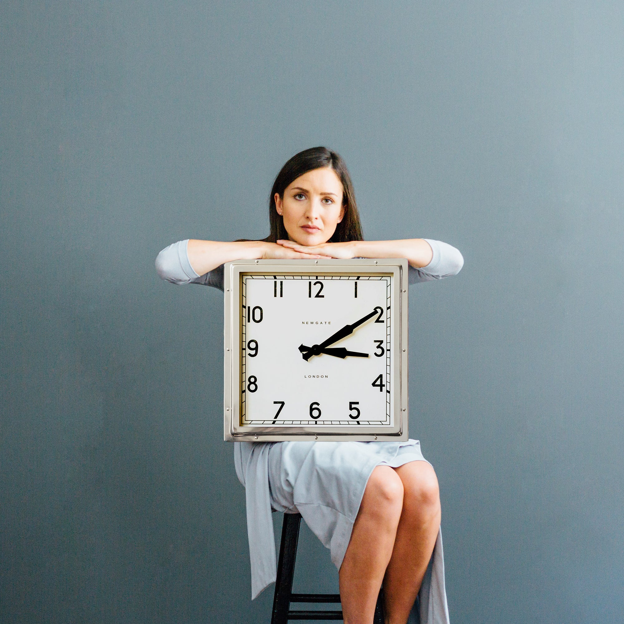 Newgate Quad Clock Chrome 3