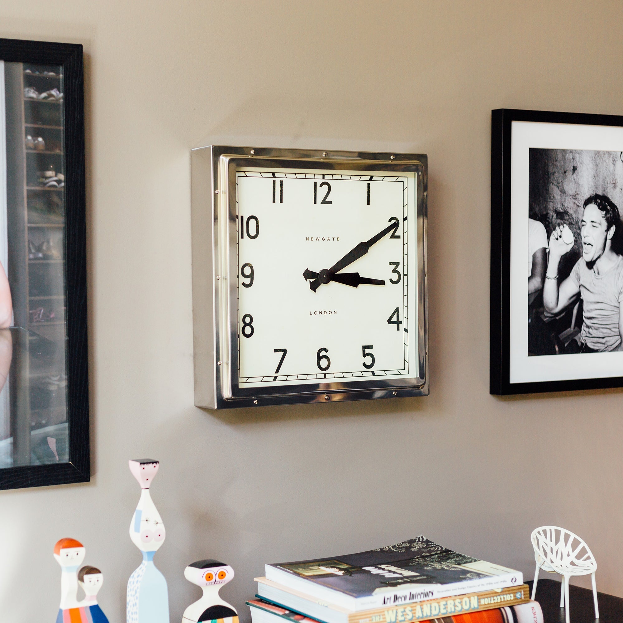 Newgate Quad Clock Chrome 5