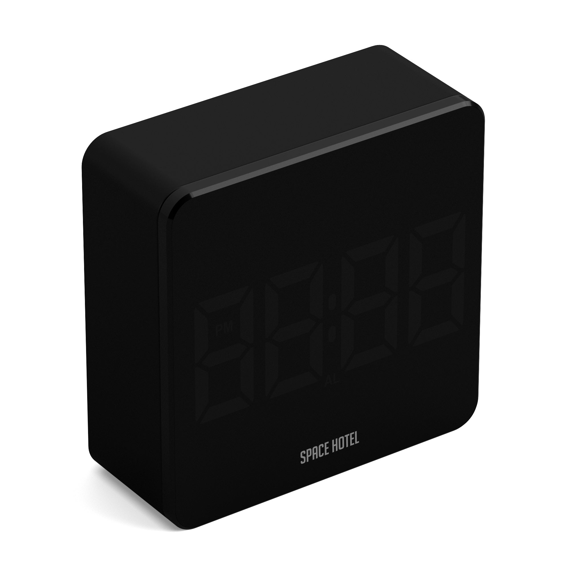 Newgate Space Hotel Orbatron Alarm Clock Black Case - Black Lens - Green Led 4