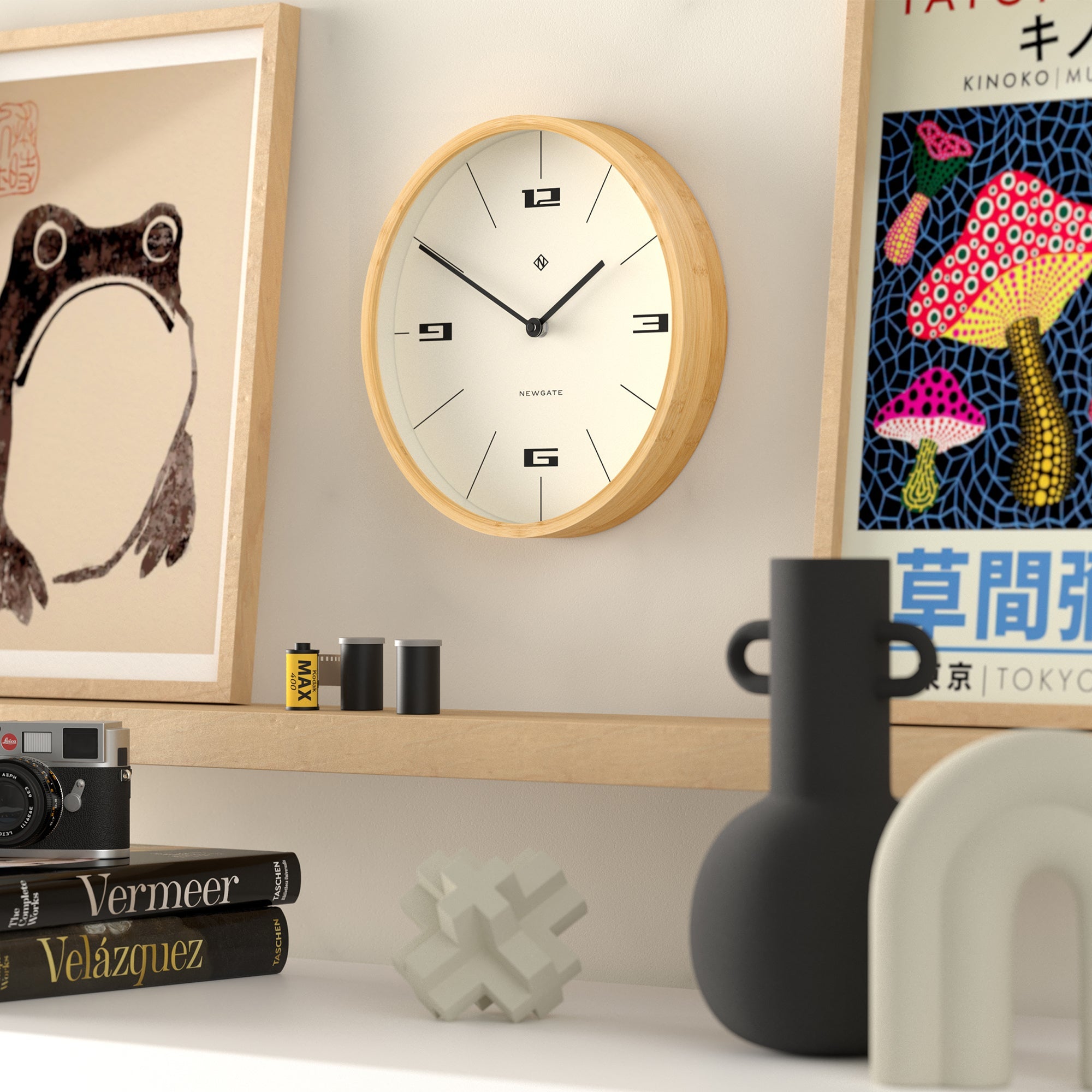 Newgate Bali Wall Clock - Hovercraft Dial 4