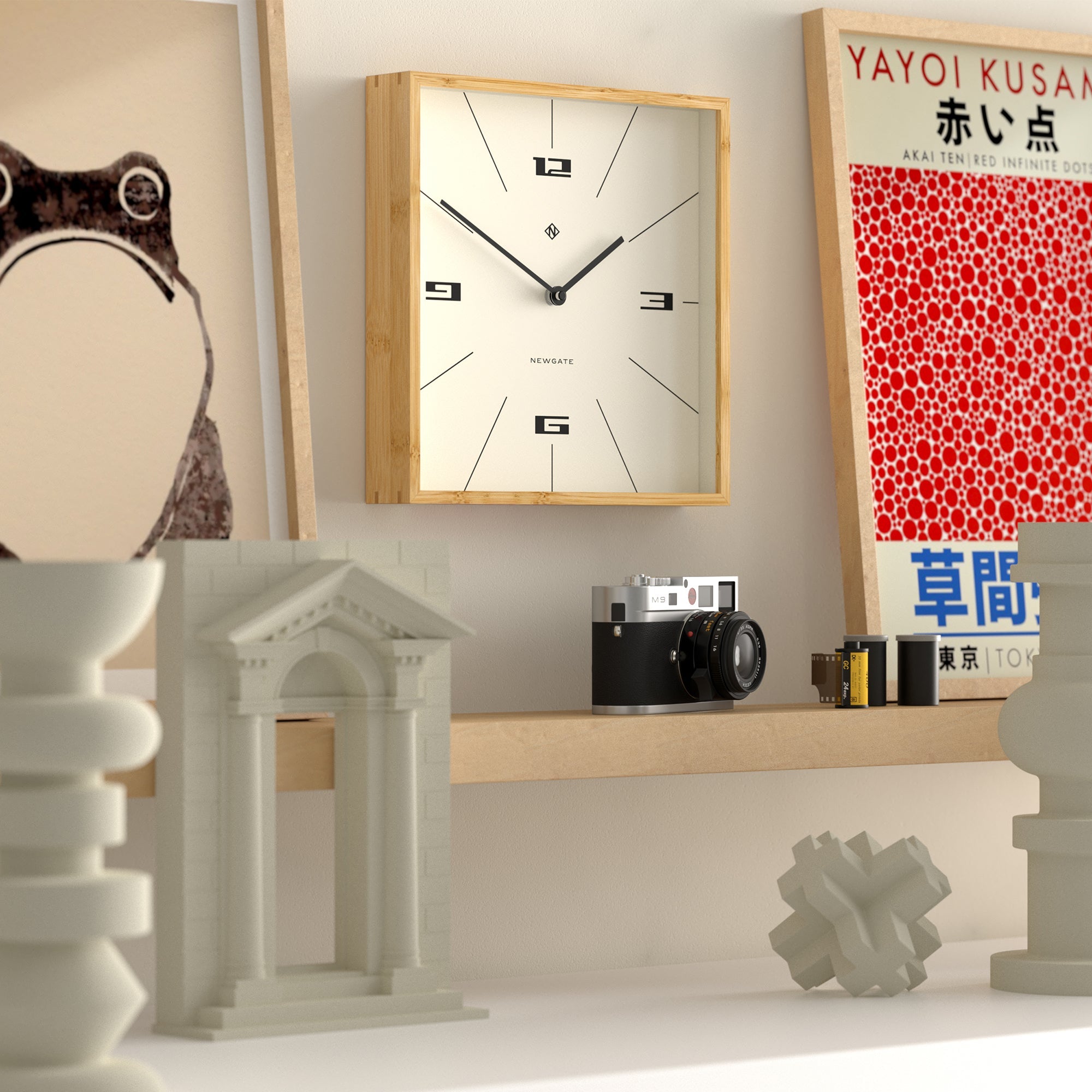 Newgate Fiji Wall Clock - Hovercraft Dial 4