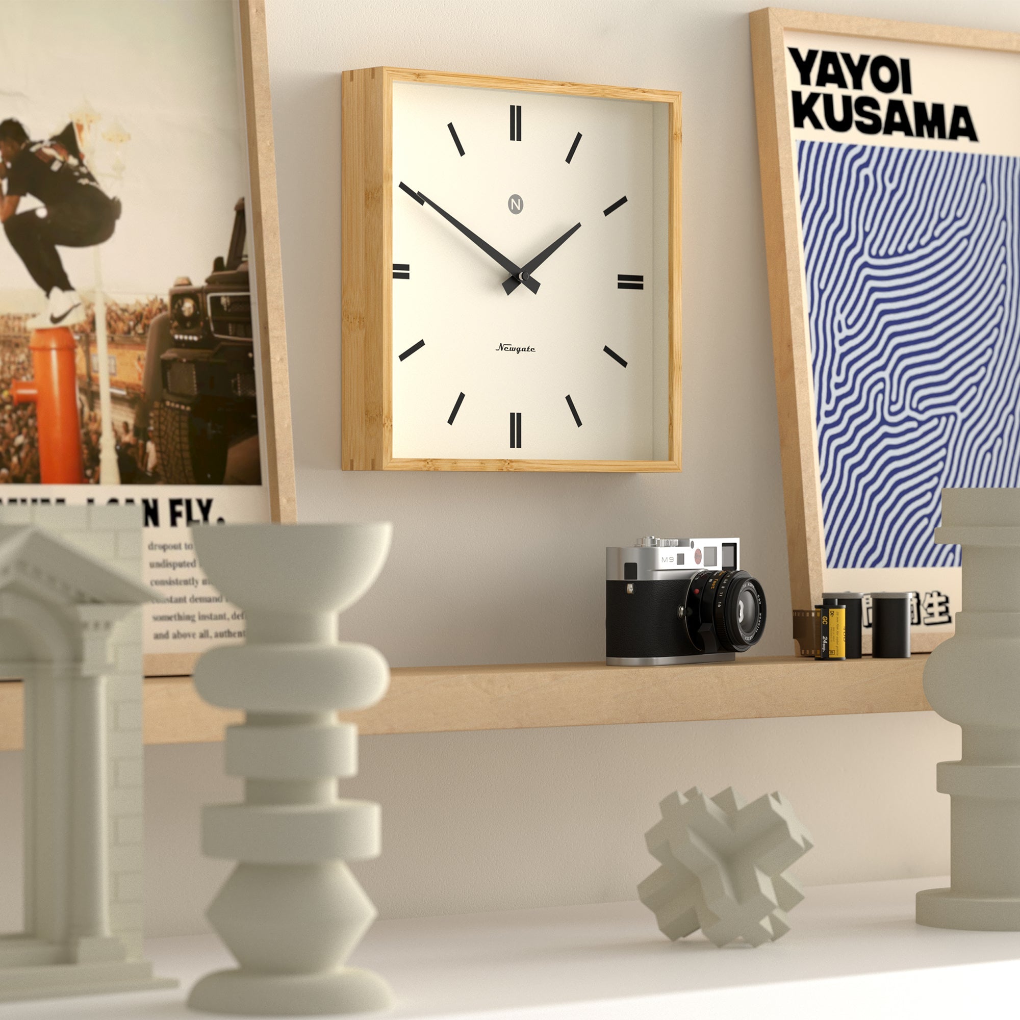 Newgate Fiji Wall Clock - Moped Dial 4