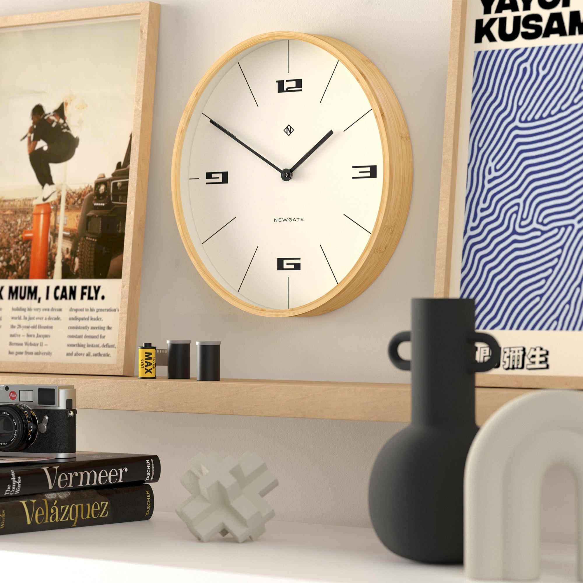 Newgate Mauritius Wall Clock - Hovercraft Dial 4