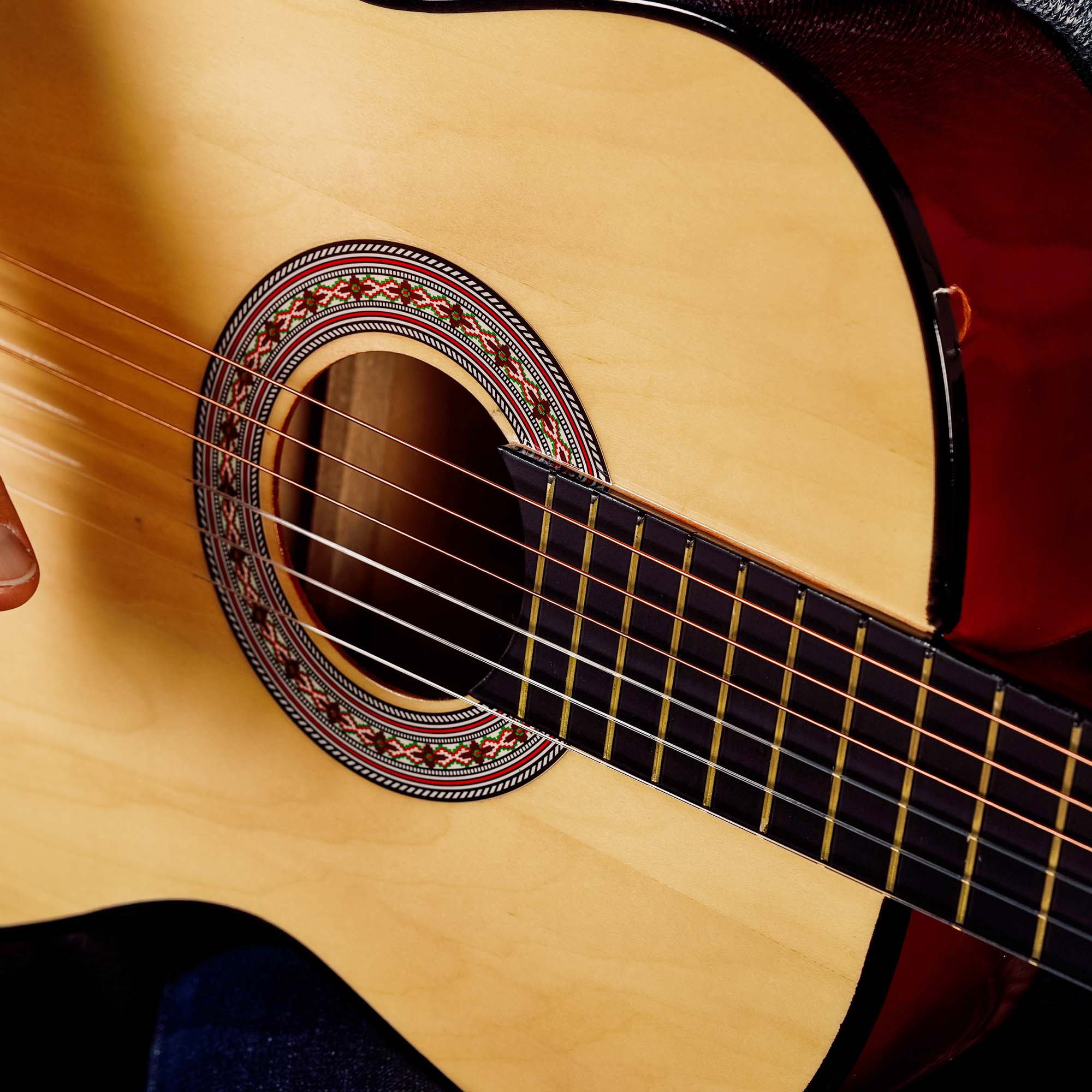 3rd Avenue Full Size Classical Guitar Pack - Natural 6
