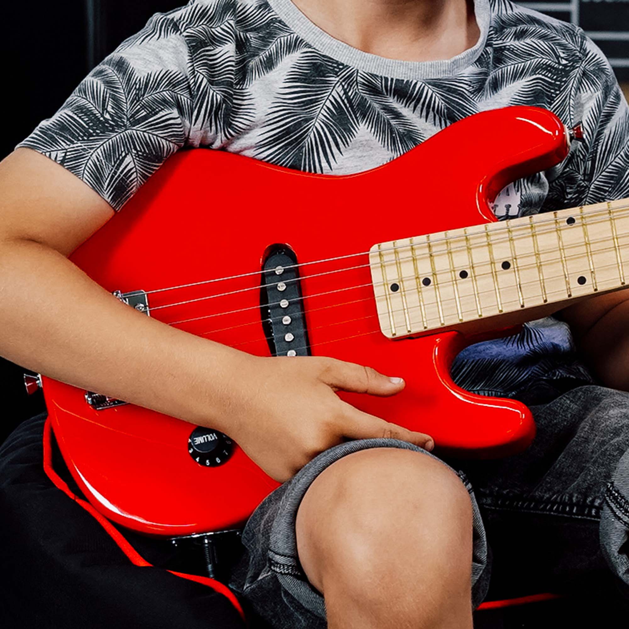 3rd Avenue Junior Electric Guitar Pack - Red 7