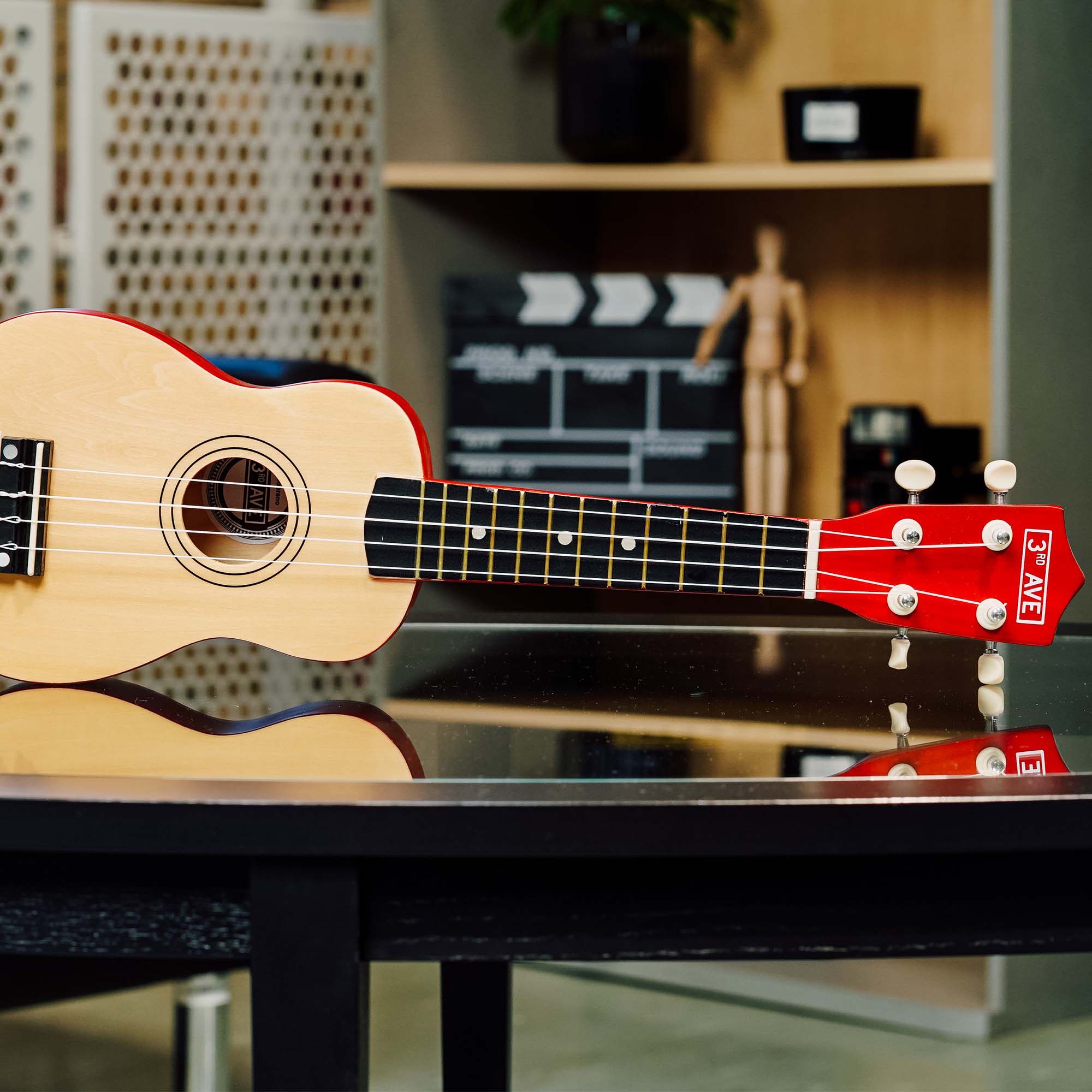 3rd Avenue Soprano Ukulele - Natural 3