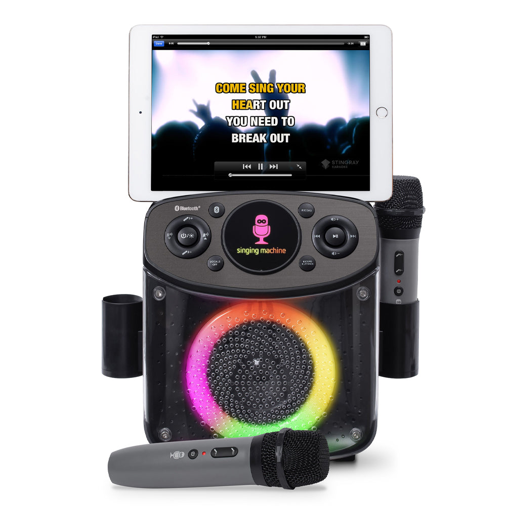 Singing Machine Mini Sparkle Bluetooth Karaoke Speaker 3