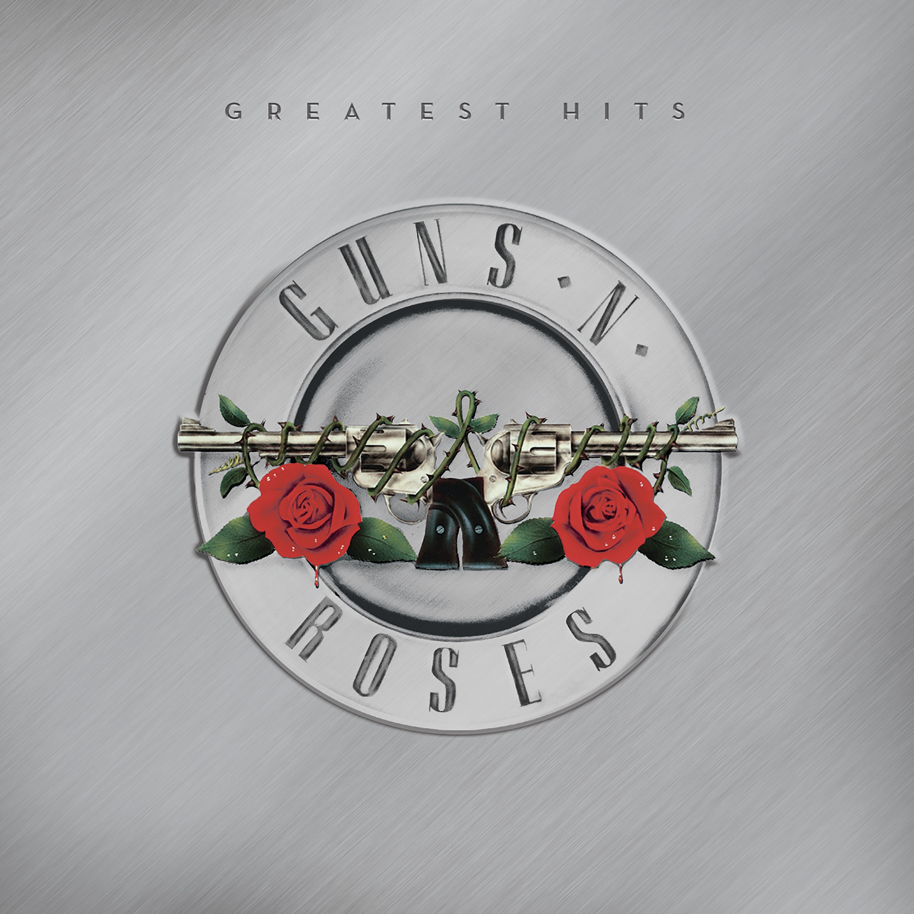 Guns N Roses Greatest Hits - Double Vinyl Album & Crosley Record Storage Display Stand 4