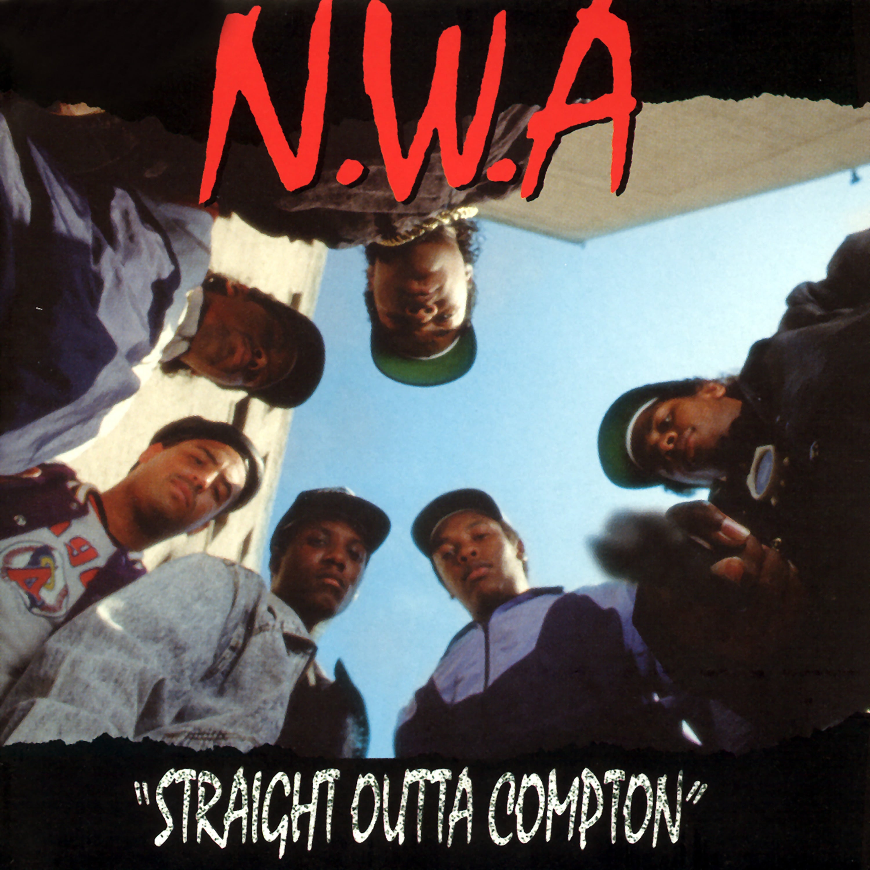 N.W.A. Straight Outta Compton - Vinyl Album & Crosley Record Storage Display Stand 4