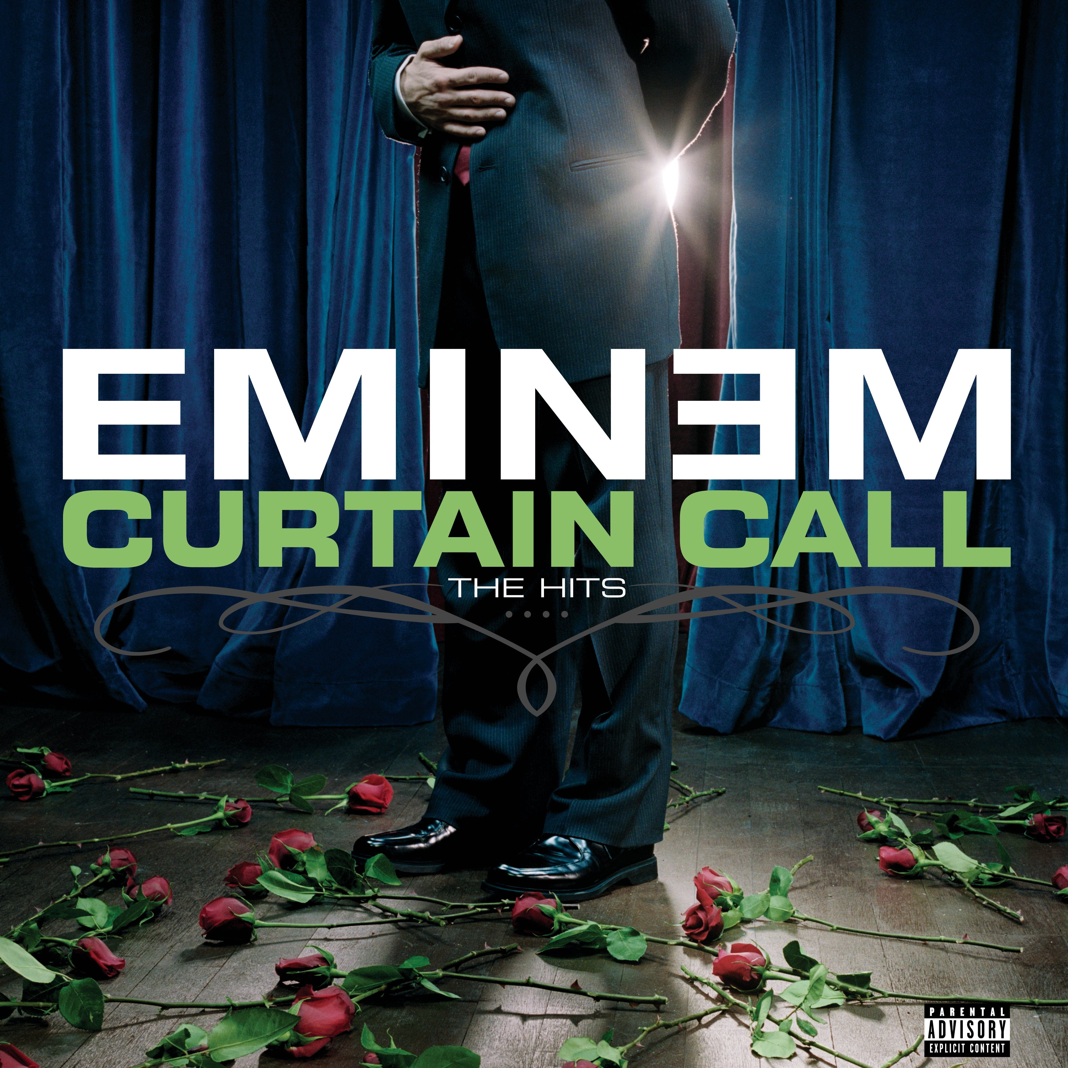 Eminem Curtain Call - Double Vinyl Album & Crosley Record Storage Display Stand 4