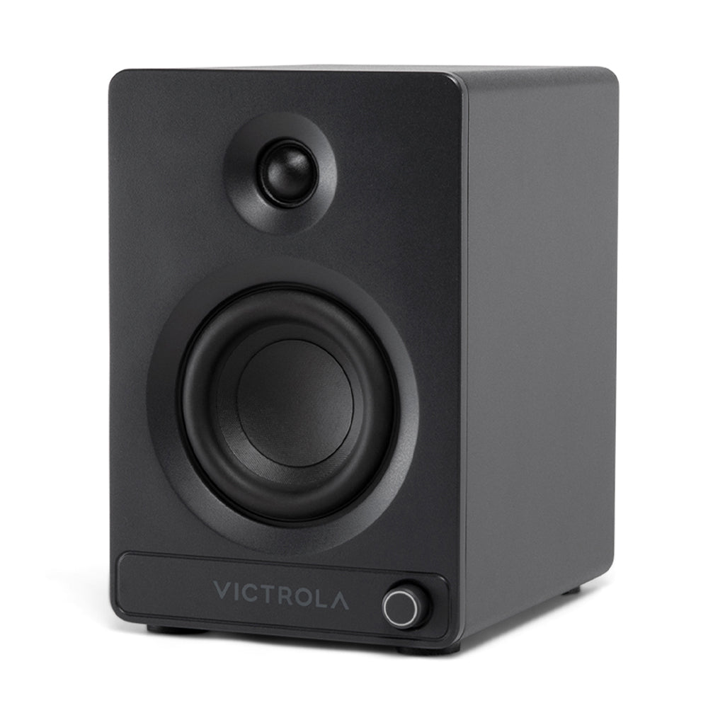 Victrola Tempo Bookshelf Speakers - Black 3