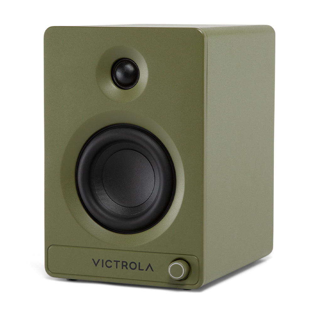 Victrola Tempo Bookshelf Speakers - Green 5