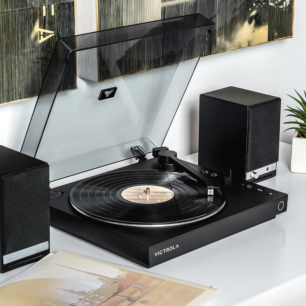 Victrola Automatic Turntable - Black 6