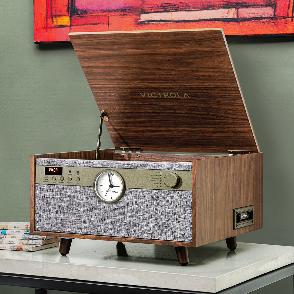 Victrola Century Signature+ 6-in-1 Wood Record Player - Walnut 3