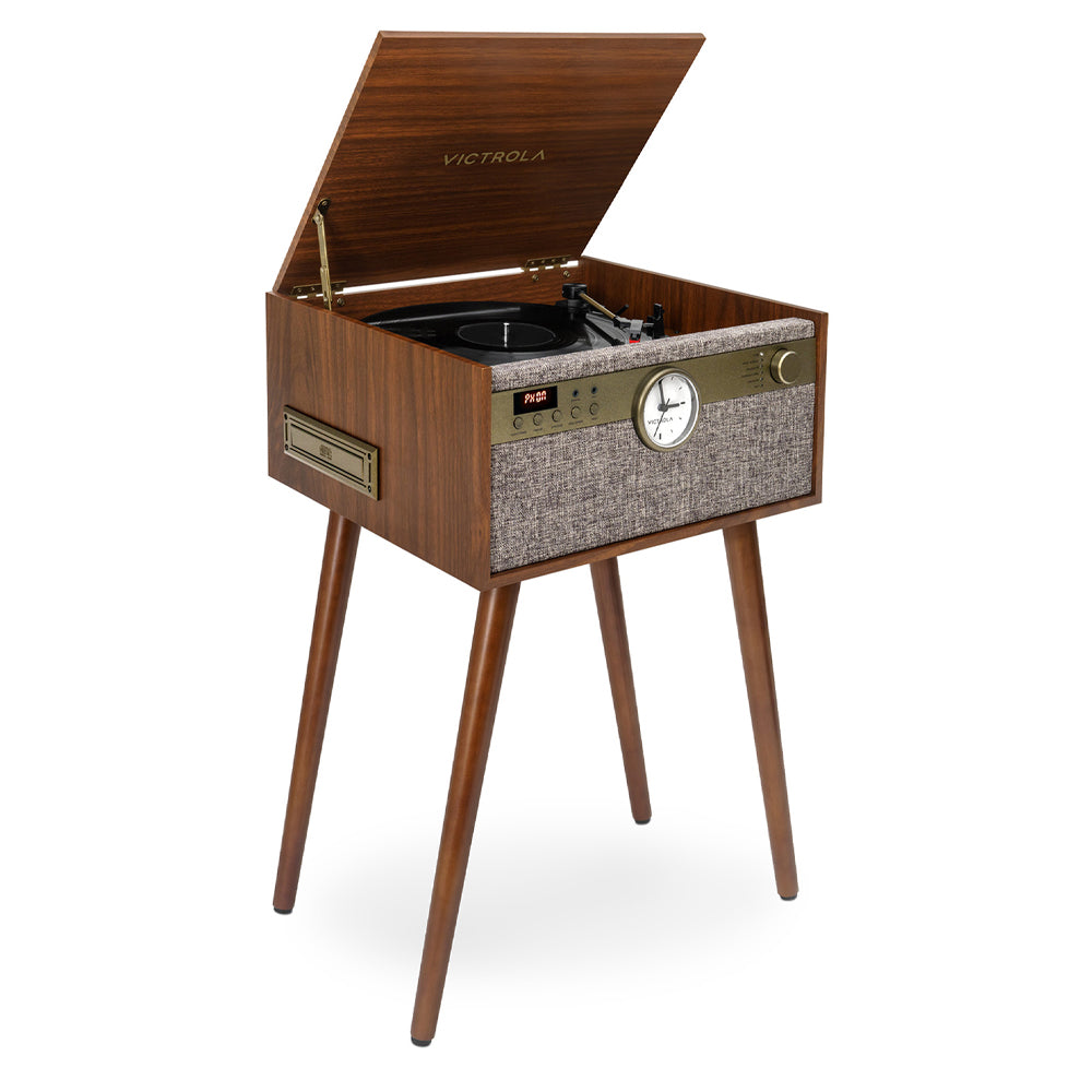 Victrola Century Signature+ 6-in-1 Wood Record Player - Walnut 4
