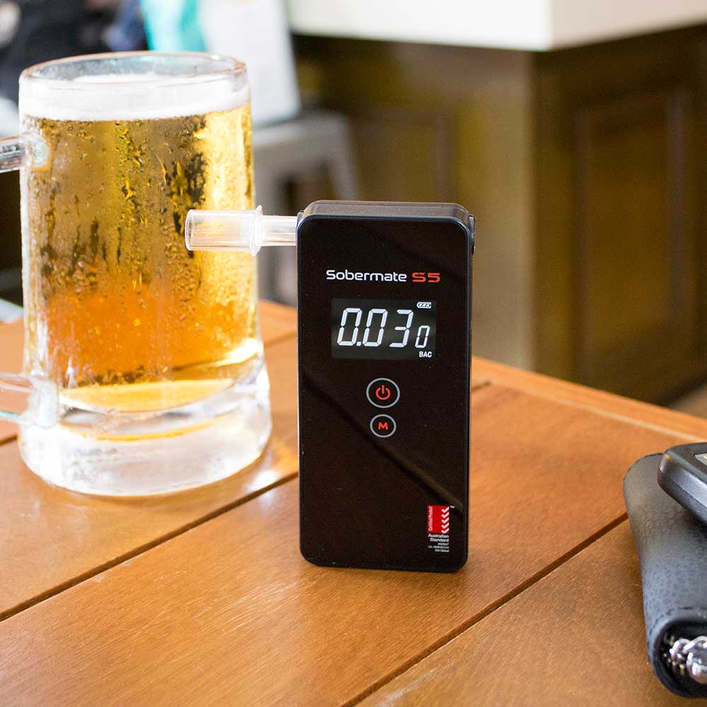 Sobermate 5S Personal Breathalyser AS3547 Certified 4