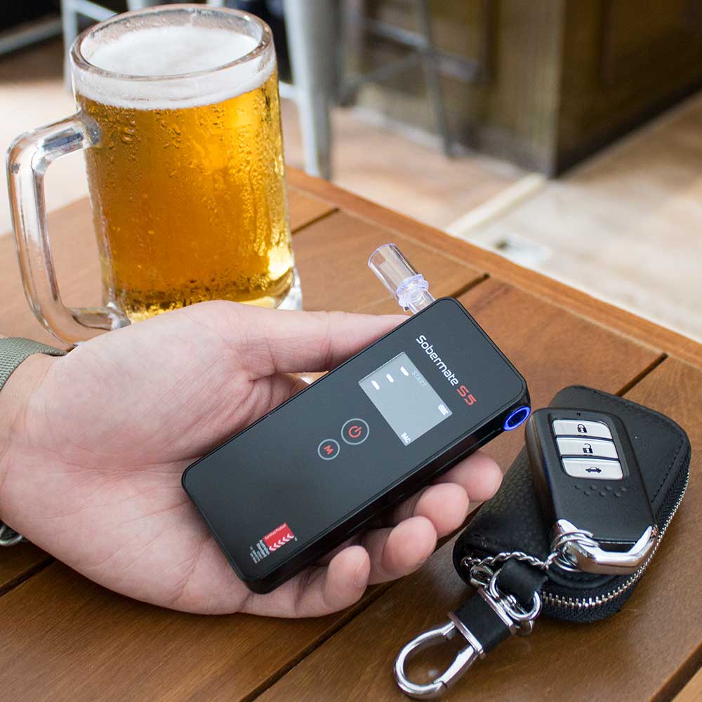 Sobermate 5S Personal Breathalyser AS3547 Certified 5