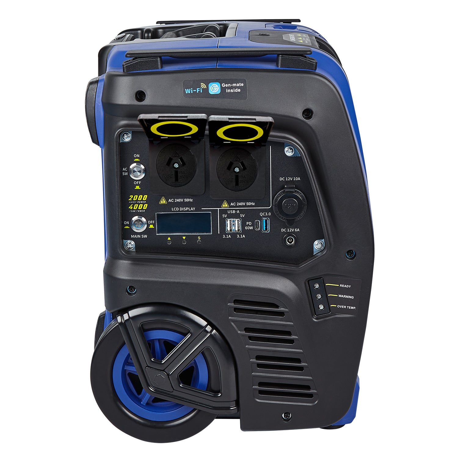 Sunovo 2000W Portable Power Station Solar Inverter Generator 3