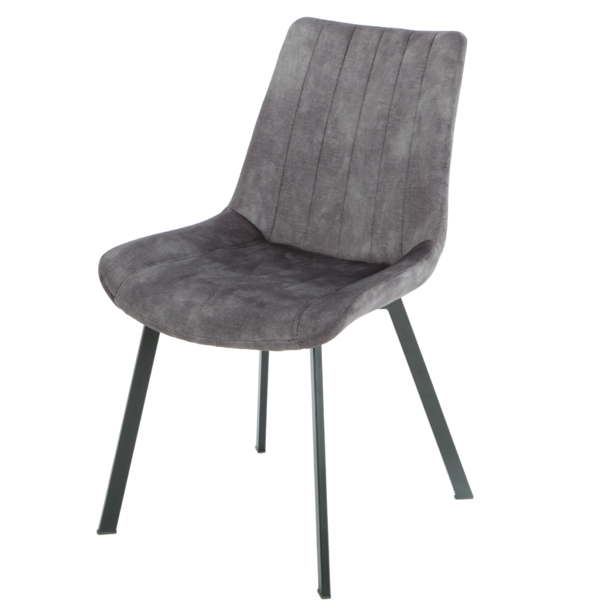 Sloane Fabric Dining Chairs (Set of 4) - Grey 7