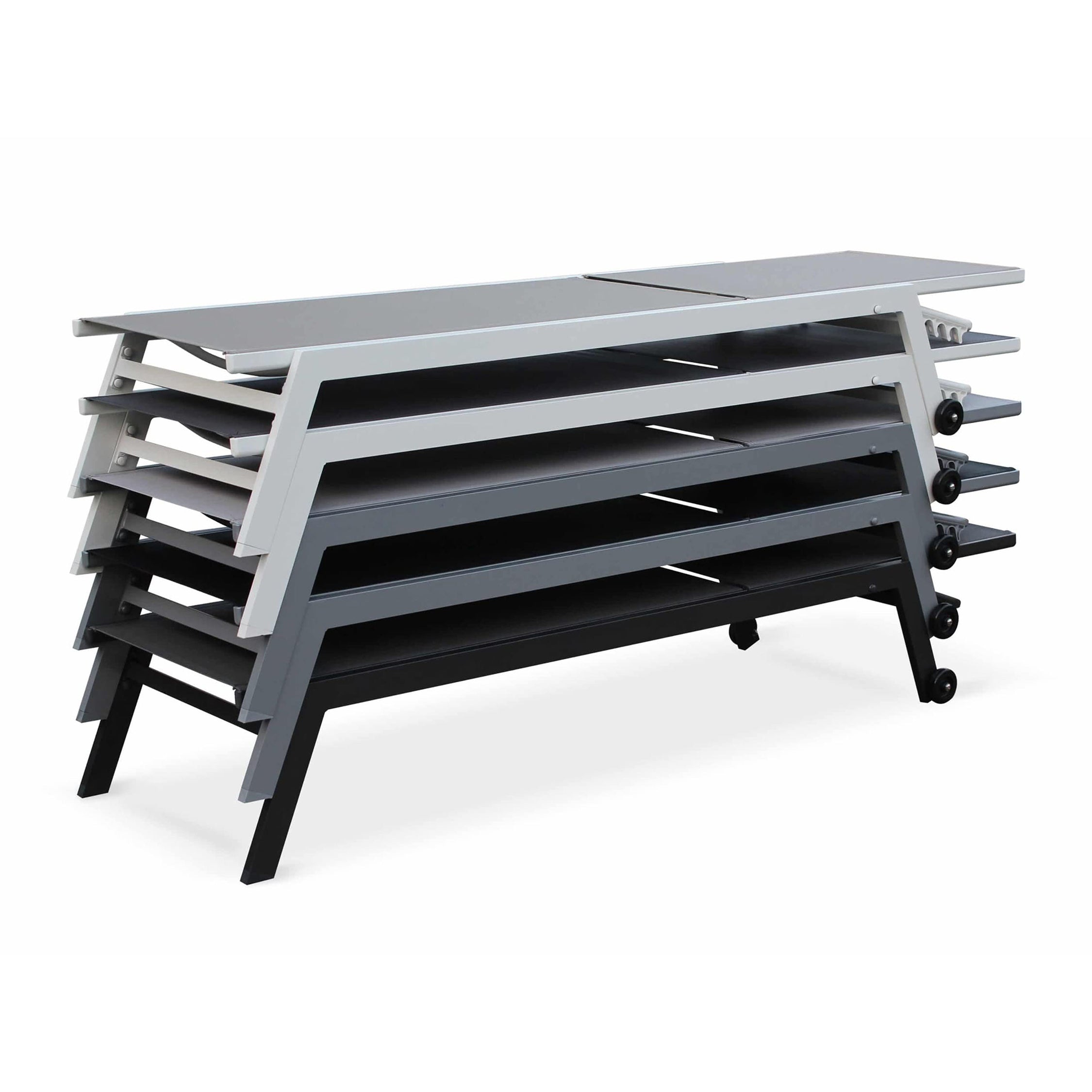 Sirocco (Set of 2) Sunloungers - Black 7