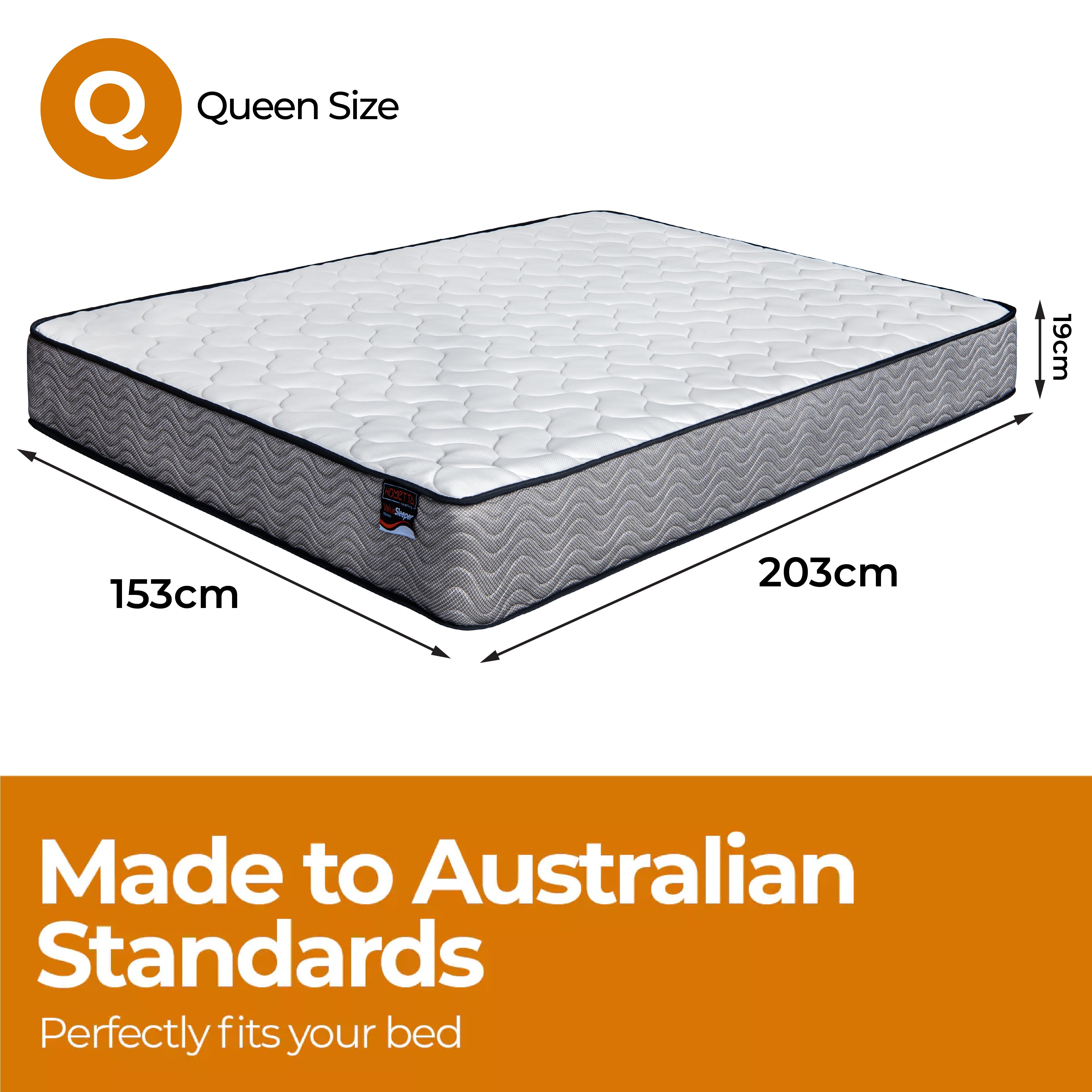 ValueSleeper 3-Zone Orthopaedic Pocket Spring Queen Mattress 4